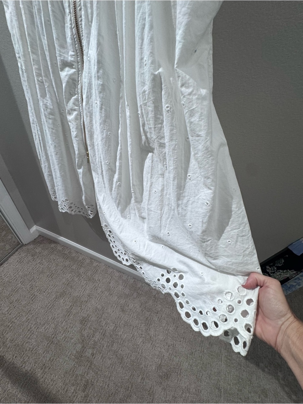 White Anthropologie Tommie Dress - Picture 3 of 5